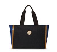 Kipling NALO Large Tote with Zipped Main Compartment - Bla Blue Beige RRP £68