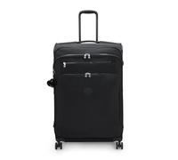 Kipling New Youri Spin Large 4 Wheeled Rolling Luggage, Black Noir, 19.25''L x 30''H x 12''D