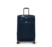 Kipling New Youri Spin Medium 4 Wheeled Rolling Luggage, Blue Bleu 2, 16.5''L x 26.75''H x 11.75''D
