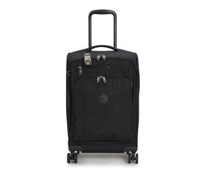 Kipling NEW YOURI SPIN S Small cabin size spinner, Carry On, Signature Emb (Black)