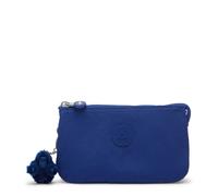 Kipling Creativity L Pouch, Lightweight Large Organizer Case with Zip Closure & Multiple Compartments, Versatile Everyday Travel Cosmetics & Accessories Bag - Blazing Blue
