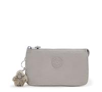 Kipling Purse Pouch Creativity L Cosmetic Bag GREY GRIS RRP £29