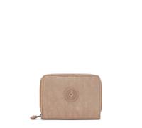 Kipling Money Love Wallet, Lightweight Compact Wallet with Snap Closure, Multiple Card Slots & Compartments, Everyday Organizer - Tan Beige