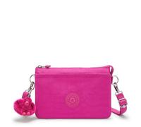 Kipling Crossbody Bag Riri Glowing Fuchsia Pink Small Woman 56% Recycled Polyamide, 44% Polyamide