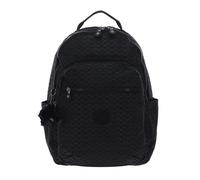 Kipling SEOUL Large Backpack, Signature Emb (Black)