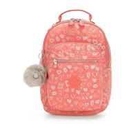 Kipling SEOUL GO S Small Backpack - Hearty Pink Met RRP £83