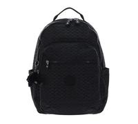 Kipling SEOUL Large Backpack, Signature Emb (Black)
