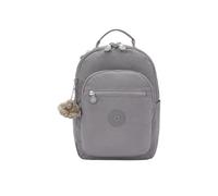 Kipling Seoul S Backpack Lightweight Laptop Tablet Travel Daypack, INVITING GREY
