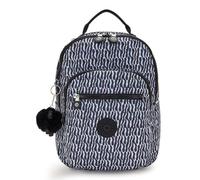 Kipling SEOUL S Small Backpack, Holiday Waves (Blue)