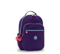 Kipling Seoul, Vip Purple, 13.75''L x 17.25''H x 8''D, Kipling Women's Seoul Bts Backpack