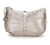 Kipling IZELLAH Medium crossbody, Metallic Glow (Silver)