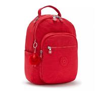 Kipling Small Backpack SEOUL S Tablet Protection RED ROUGE RRP £88