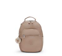 Kipling Small Backpack SEOUL S Tablet Protection TAN BEIGE FW2026 RRP £88