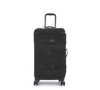 Kipling Wheeled Luggage Spontaneous M Black Noir Medium Woman 100% Polyamide