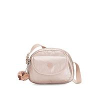 kipling Stelma Metallic Crossbody Bag Quartz Metallic