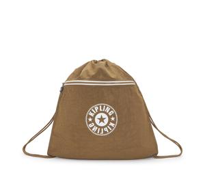 Kipling Supertaboo Drawstring/Swim Bag SMOOTH KHAKI Ce SS2026 RRP £29