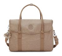 Kipling Superworker Laptop Backpack, Lightweight Business Work Bag with Padded Laptop Compartment, Multiple Pockets & Comfortable Straps - Tan Beige