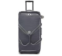 Kipling Teagan L Wheeled Travel Bag, Lightweight Large Rolling Duffel with Telescopic Handle, Durable Wheels & Multiple Compartments, Versatile Travel Weekend Luggage - Moonlit Grey