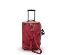 Kipling Teagan US Small Wheeled Duffle, Carry On, Funky Red, 27.5 x 80 58 cm