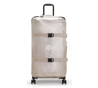 Kipling Wheeled Luggage Spontaneous L Metallic Glow Gold Large Woman 100% Polyamide