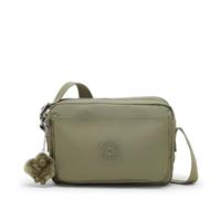 Kipling Women’s Abanu Medium Crossbody Bag, Lightweight, Adjustable Nylon Waist Pack with Multi-Compartment Zip Pockets, Almost Sage, 9.5"L x 6.75"H x 3.5"D, Kipling Women's Abanu M Handbag