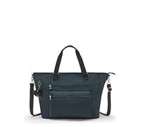 Kipling Women’s Isaac Weekender, Versatile Lightweight Overnight Tote, Nylon Travel Bag, True Blue Tonal, 17.25''L x 15''H x 8''D