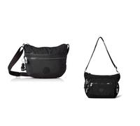 Kipling Women's ARTO S & Gabbie S Crossbody, Black, 21x25x3 cm & 22x29x16.5 cm