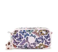 Kipling Women's Chap PRT Cosmetic Bag, Butterfly Day, 8.25''L x 4.25''H x 2.25''D, Kipling Women's Chap PRT Cosmetic Bag