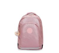 Kipling Women's Class Room 17" Laptop Backpack, Durable, Spacious, with Protective Sleeve, Bronze Pink Met, 11.5''L x 17''H x 9.5''D, Kipling Women's Class Room Backpack