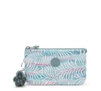 Kipling Women's Creativity L Cosmetic Bag, Palmtree Leaves, 7.25''L x 4.25''H x 0.5''D, Kipling Women's Creativity L Cosmetic Bag