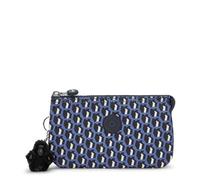Kipling womens Creativity L Pouch, 3d K Blue, 7.25" L x 4.25" H x 0.5" D