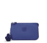 Kipling Women's Creativity Large Pouch, Versatile Cosmetics Kit, Lightweight Travel Organizer, Ocean Blue, 1.5''L x 4.25''H x 7.25''D, Kipling Women's Creativity L Cosmetic Bag