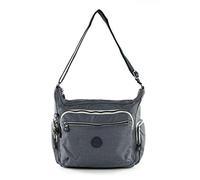 Kipling Women's Gabbie Shoulder Bag, Black (Charcoal), 35.5 x 30 x 18.5 cm