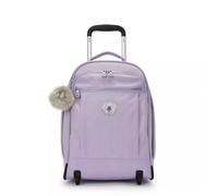 Kipling Women's Gaze Large Rolling, Durable, Wheeled Backpack with Adjustable Shoulder Straps, Nylon Book Bag, Bridal Lavender, 8.25" L x 17.25" H x 12.25" D
