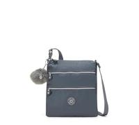 Kipling Women's Keiko Crossbody Mini Bag, Lightweight Adjustable Purse, Durable Shoulder Sling, Warm Steel Met, 8"L x 9"H x 1.25"D, Kipling Women's Keiko Ggv Gm Crossbody Bag