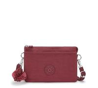 Kipling Women's Riri Crossbody Bag, Minimal, Clean Clutch with Removable Strap, Lounge Wine, 9.5''L x 6.25''H x 2.5''D, Kipling Women's Riri Crossbody Bag