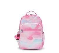 Kipling Women's Seoul 15" Laptop Backpack, Durable, Roomy with Padded Shoulder Straps, Built-in Protective Sleeve, Rose Glow, 12.75''L x 17.25''H x 8''D, Seoul 15" Laptop Backpack, Durable, Roomy With