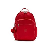 Kipling Women's Seoul 15” Laptop Backpack, Durable, Roomy with Padded Shoulder Straps, Nylon School Bag, Cherry Tonal, Women’s Seoul 15” Laptop Backpack, Roomy With Padded Shoulder Straps