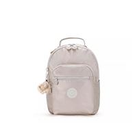 Kipling Women's Seoul Backpack, Metallic Glow, S, Seoul Backpack