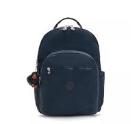 Kipling Women's Seoul Extra Large 17” Laptop Backpack, Durable, Roomy with Padded Shoulder Straps, School Bag, True Blue T2, 13.5" L x 18.25" H x 7.75" D