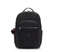 Kipling Women's Seoul Extra Large 17” Laptop Backpack, Durable, Roomy with Padded Shoulder Straps, School Bag, True Black2, 13.5" L x 18.25" H x 7.75" D