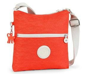 Kipling ZAMOR Small Shoulder Bag - Dots Coral Rose RRP £49