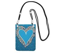 KIPOSTYZTT I Love Gymnastics Phone Pouch Protects,Universal Mobile Phone Case,Shock Phone Sock With Neck Lanyards Straps,Mobile Sleeve Bag For Hiking Travelling Black