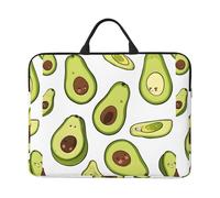 KIPOSTYZTT Laptop Sleeve Case 14 Inch Waterproof Lightweight Laptop Case Bag With Handle Cartoon Pears Travel Laptop Bag Briefcase Messenger Bag For Women Men