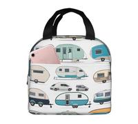 KIPOSTYZTT You Make Me Happy Trailer Large Lunch Bag Insulated Lunch Box Soft Cooler Cooling Tote with High Capacity for Work,Picnic,Camping