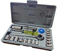 kippen 1242AS - Set of 21 sockets with Accessories.