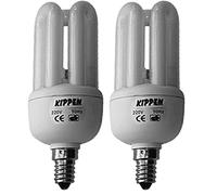 Kippen 1400A1 3 Tube Energy Saving Light Bulb 11 Watt Cold Light 6500 K (Pack of 2)