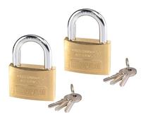 kippen 2002CK 2-Piece kit of Bow Padlock with Brass Body 30 mm