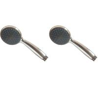 kippen 5009X1 Chrome ABS Shower Head with Anti-Limescale Function (Pack of 2)