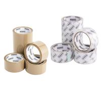Kippen 9004AT - Pack of 12 Rolls of Adhesive Packaging Tape 48 x 50 m.